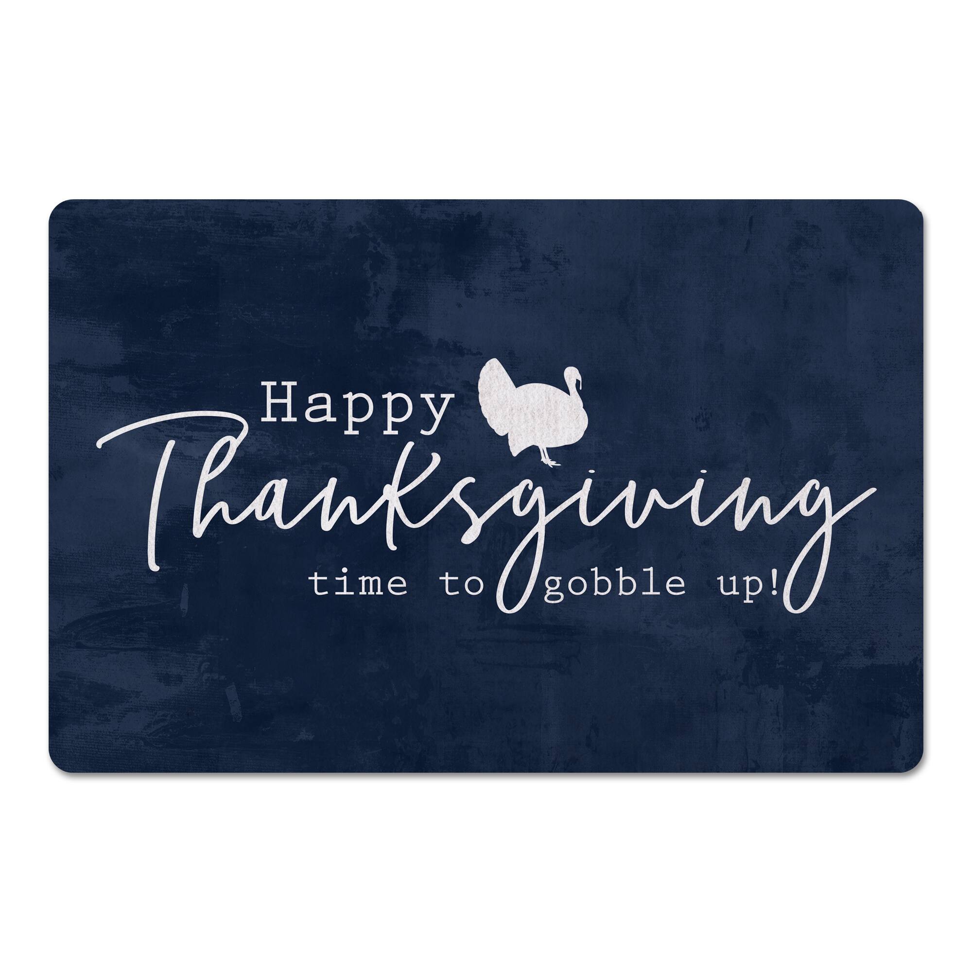 Time To Gobble Up Floor Mat